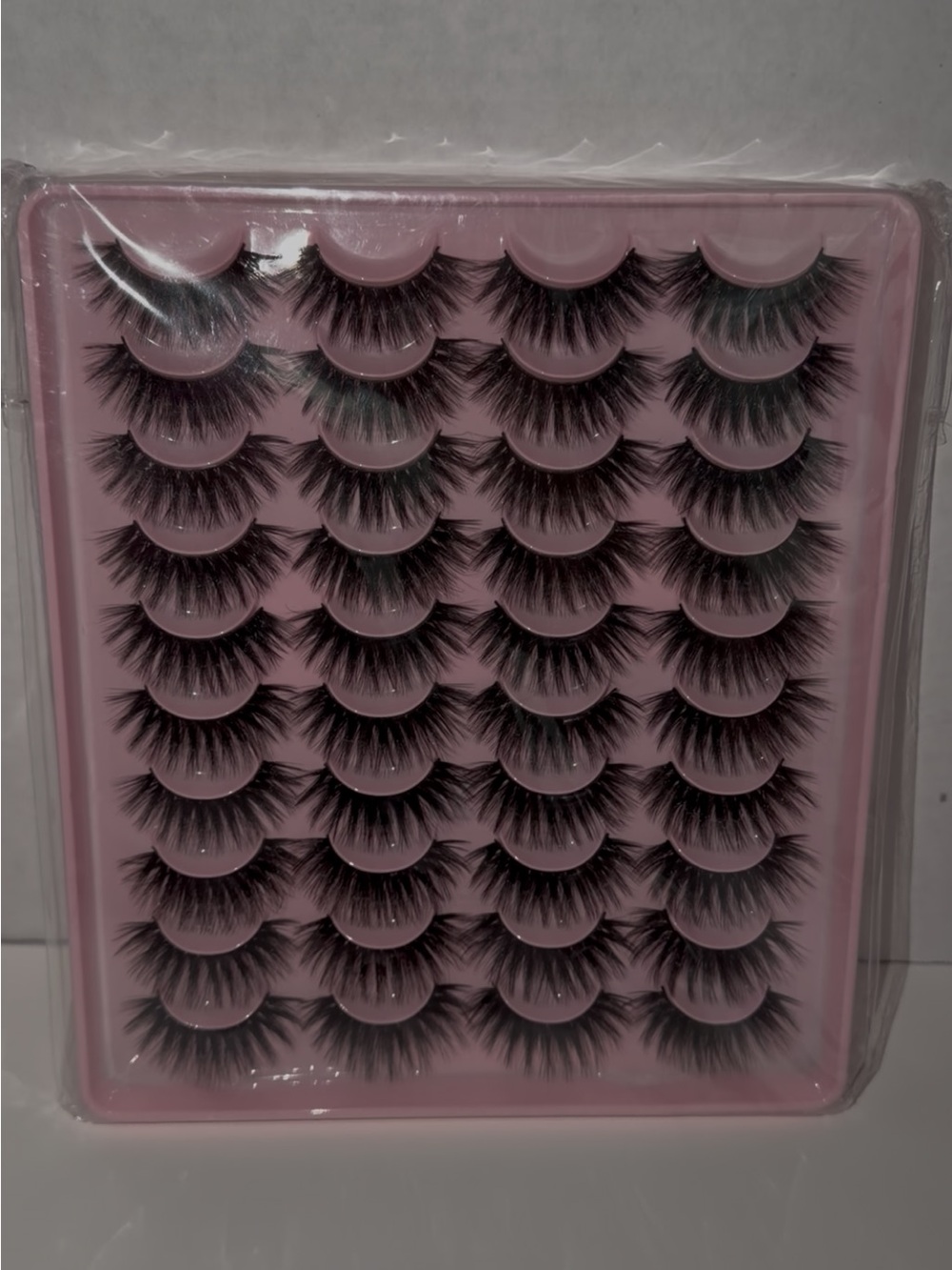 False Eyelash Cluster Tray - Black Dramatic Lashes